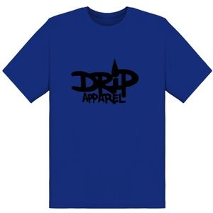 Drip Apparel Short Sleeve T-Shirt Blue